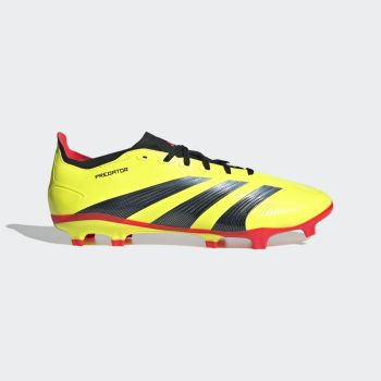 PREDATOR 24 LEAGUE LOW FIRM GROUND BOOTS MULTICOLOR/BLACK/RED [IG7761]